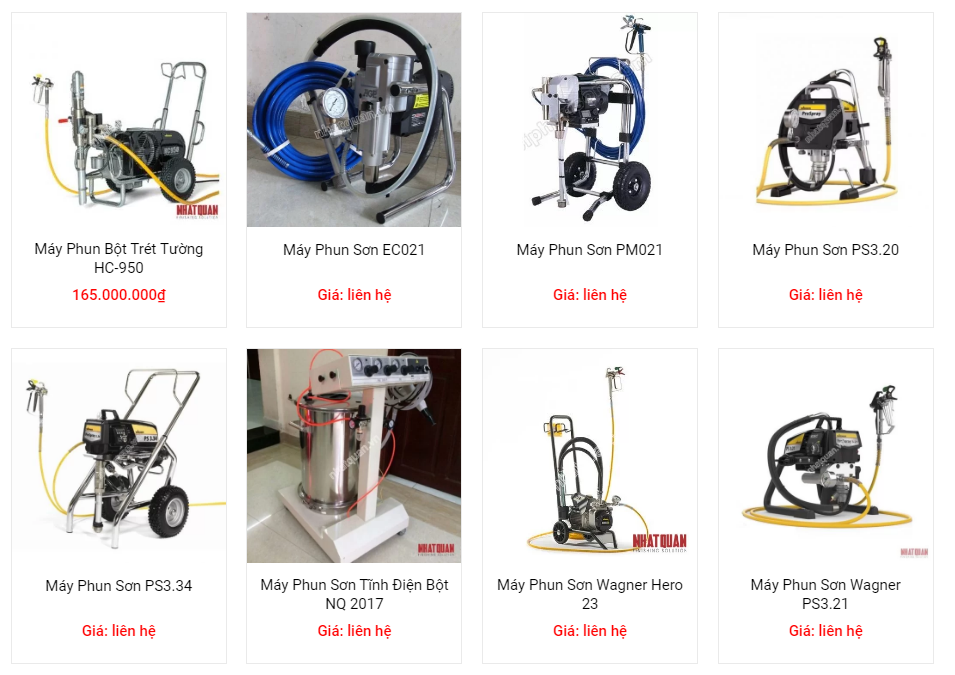Hướng Dẫn Dùng Máy Phun Sơn Công Nghiệp