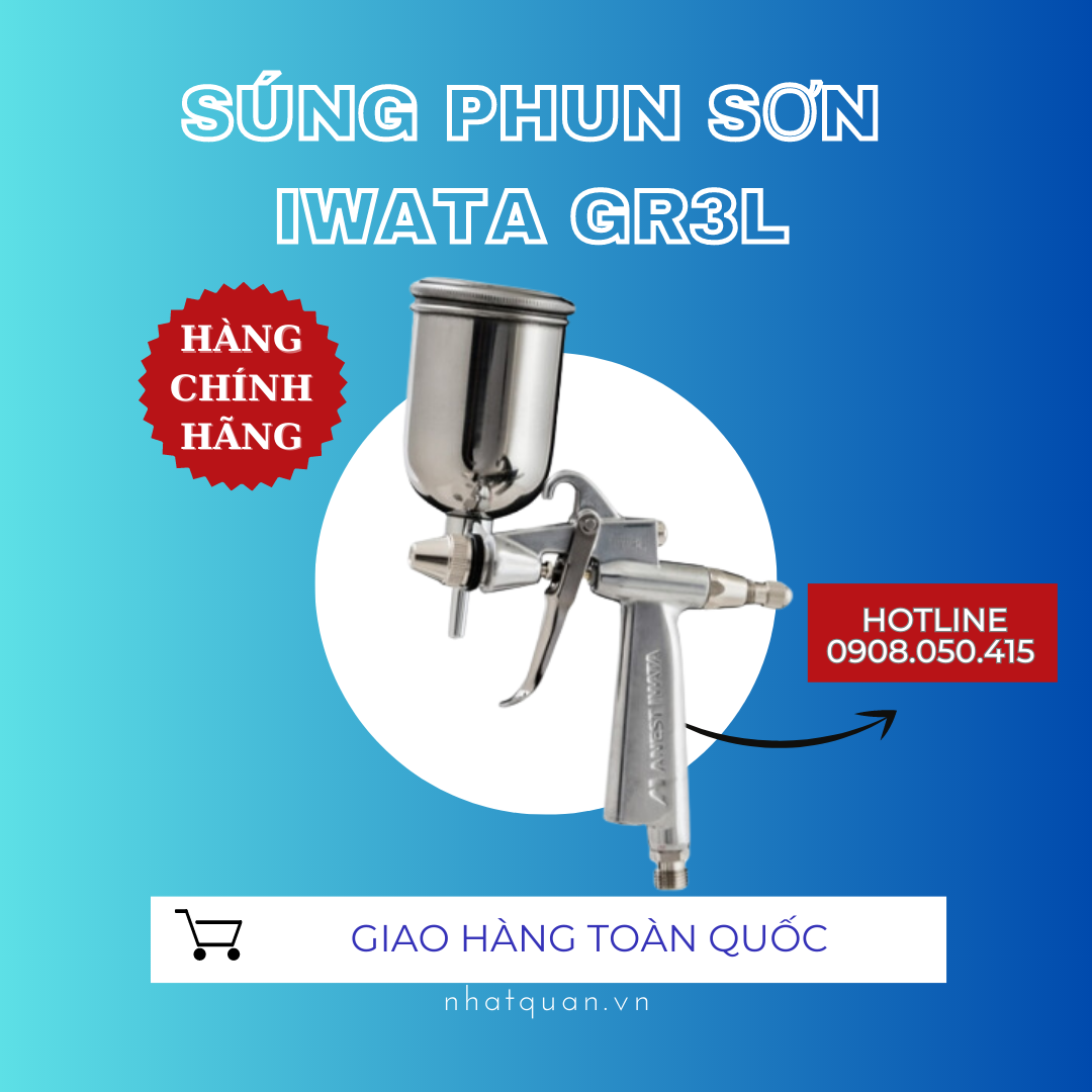 Giá Súng Phun Sơn Iwata GR3L Ở Đắk Nông