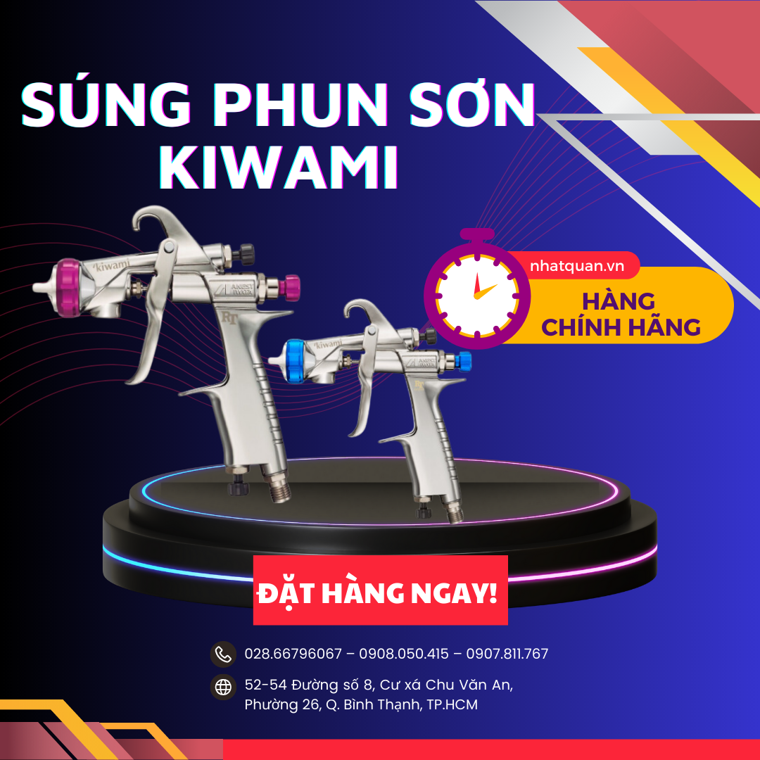 Mua Súng Phun Sơn Kiwami Ở Đâu Tại Đà Lạt